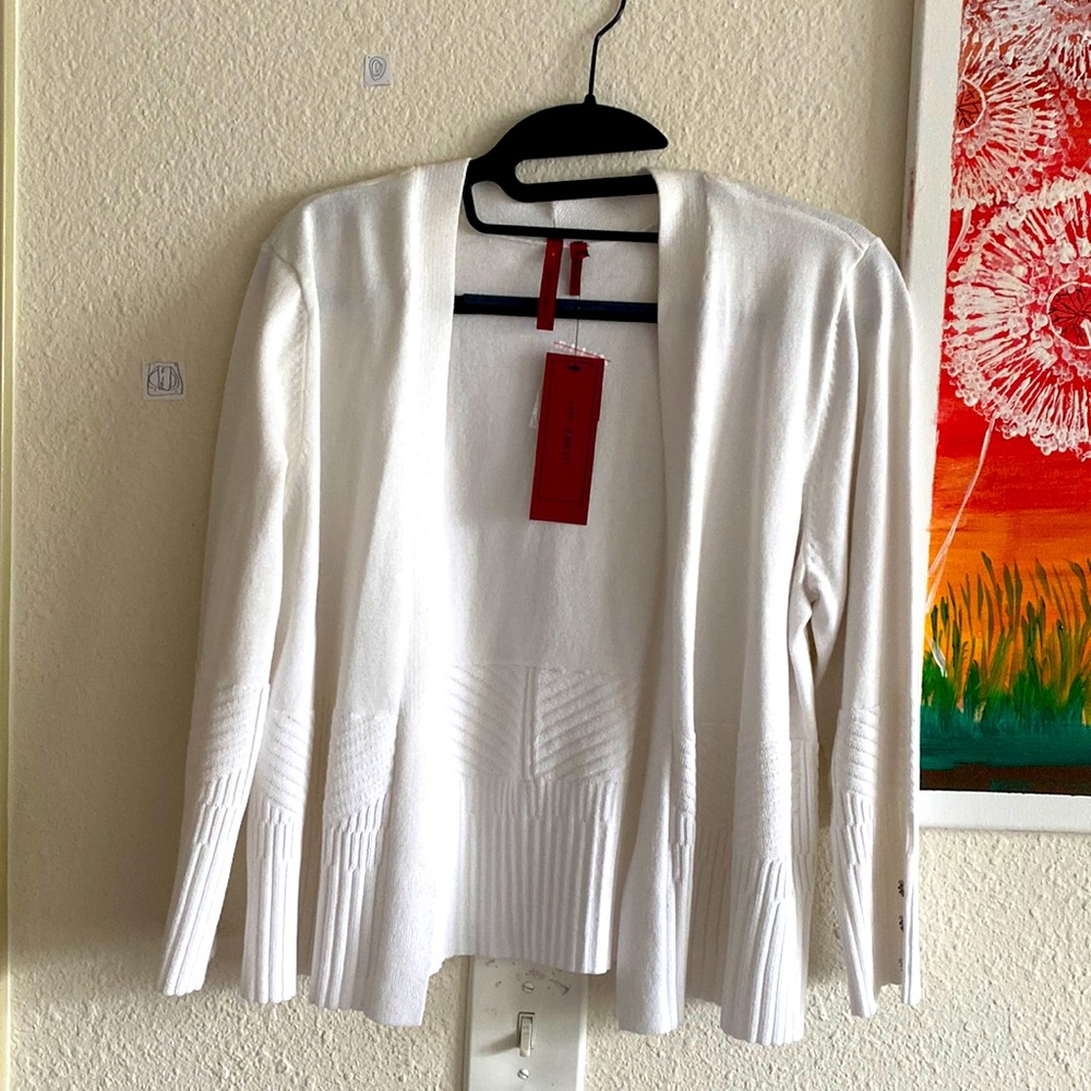 Cute white cardigan